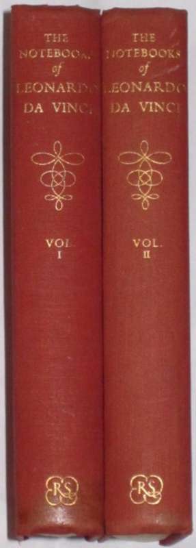 THE NOTEBOOKS OF LEONARDO DA VINCI: VOL I & VOL II - EDWARD MACCURDY