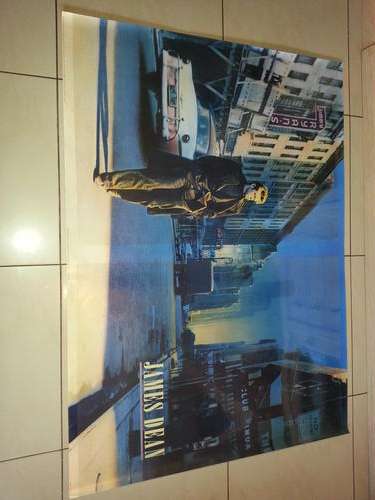 JAMES DEAN POSTERS LARGE IMPORTED . ILLUSTRATION BY STAN WATTS.