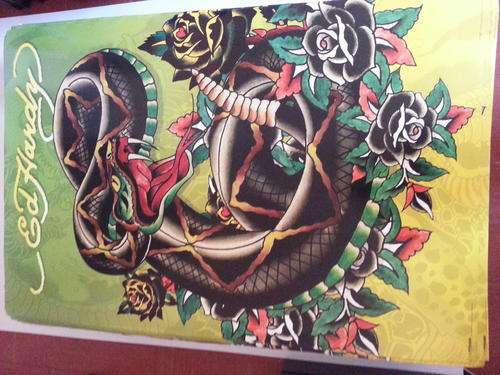 ED HARDY COBRA TATTOO. PYRAMID POSTERS