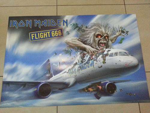 GB EYE POSTERS IRON MAIDEN FLIGHT 666.