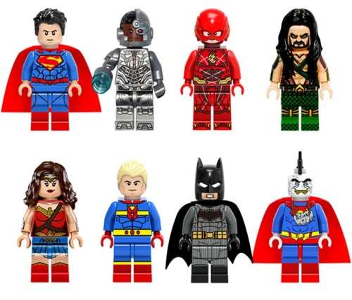 Justice League - Set of 8 minifigures