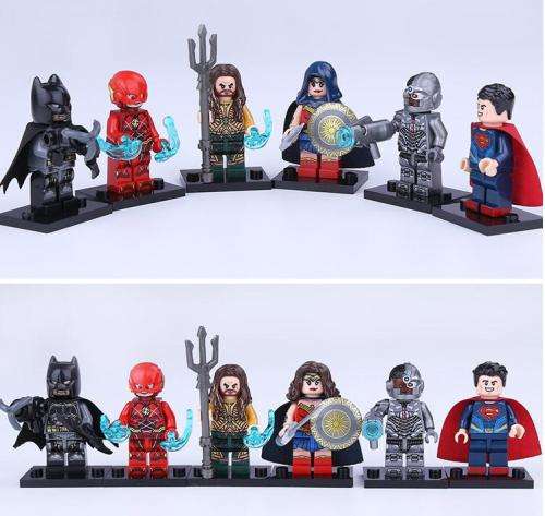 Lego Justice League - Set of 6 Mini-Figures