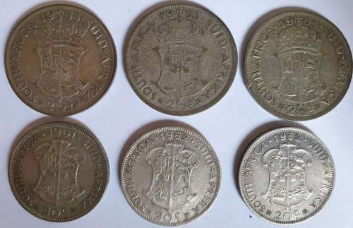 Collection of around 72 South African Coins