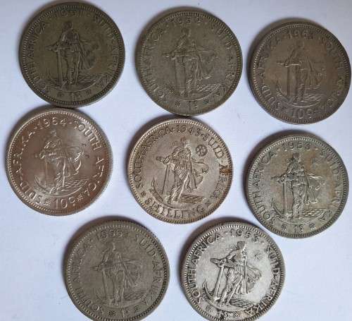 Collection of around 72 South African Coins