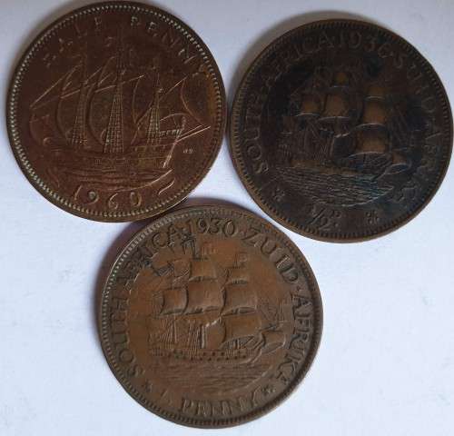 Collection of around 72 South African Coins