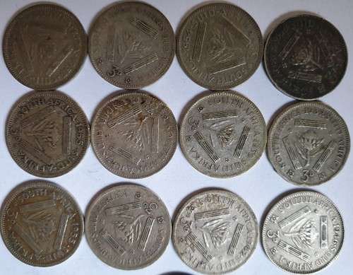 Collection of around 72 South African Coins