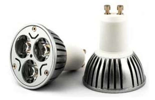 GU10, 3 watt LED lamp for downlights 220v - Cool white  *FREE SHIPPING*IN STOCK*