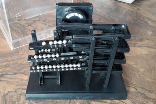 Time Machine Ball Bearing Clock
