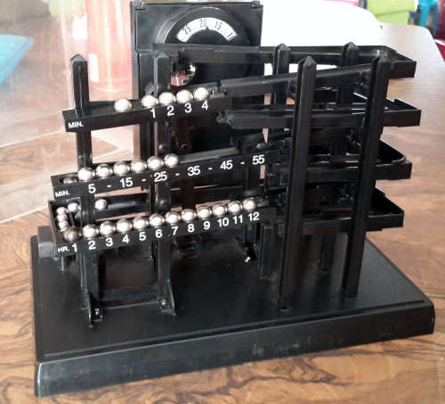 Time Machine Ball Bearing Clock