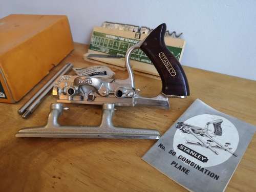 Stanley No. 50 Combination plane in original box