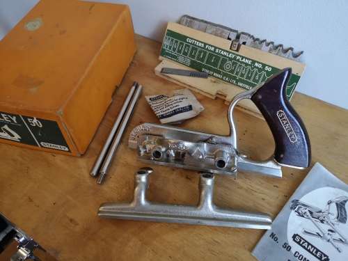 Stanley No. 50 Combination plane in original box