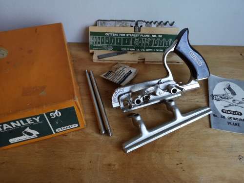 Stanley No. 50 Combination plane in original box