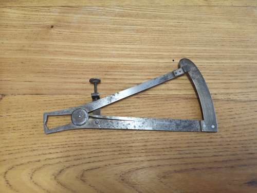 Vintage thickness gauge