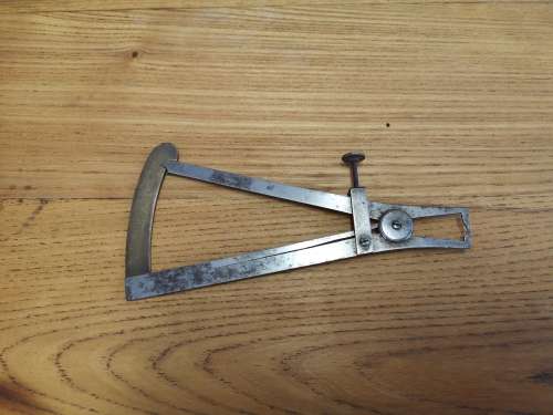 Vintage thickness gauge