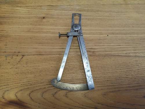 Vintage thickness gauge