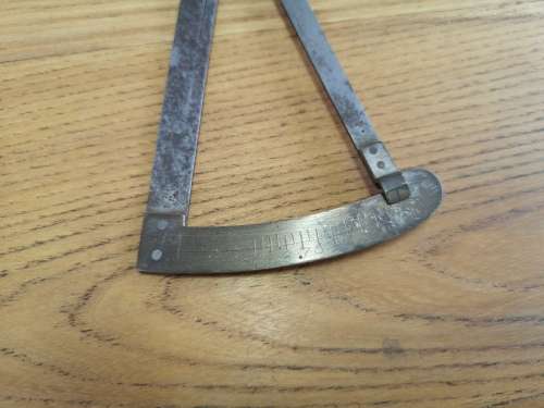 Vintage thickness gauge
