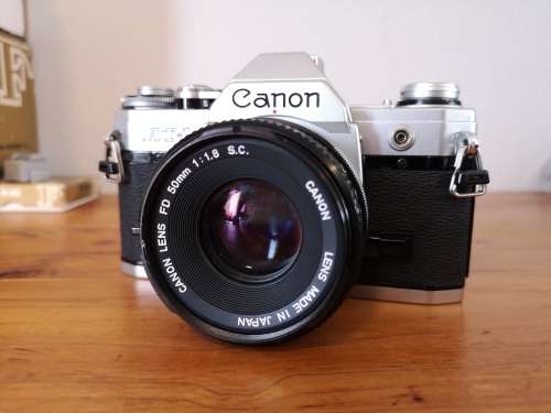 Canon AT-1 SLR 35mm film camera