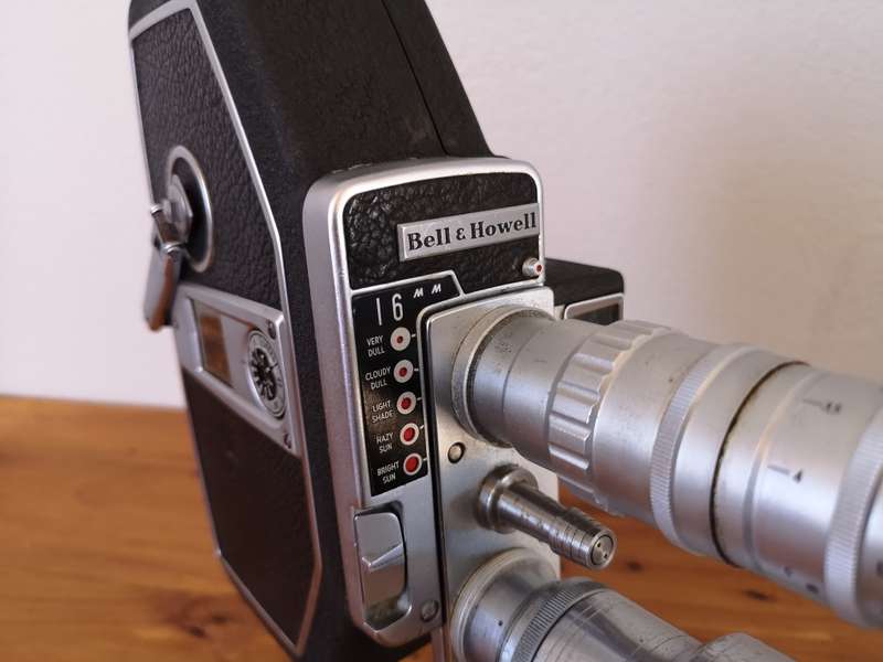 Bell & Howel 16mm movie camera model 240