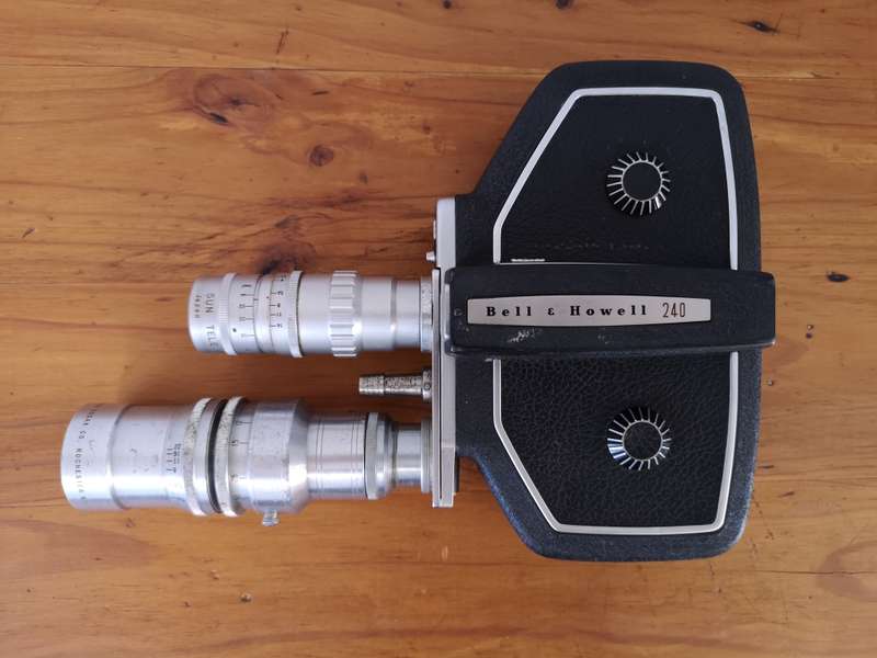 Bell & Howel 16mm movie camera model 240