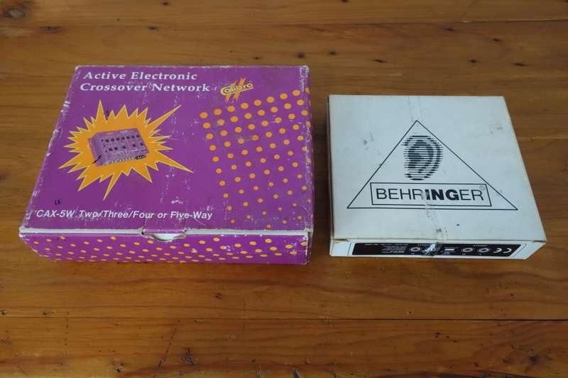 Old-school car audio components
