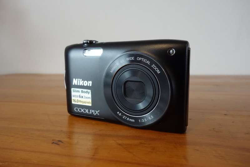 Two old digital point & shoot cameras, Nikon & Canon