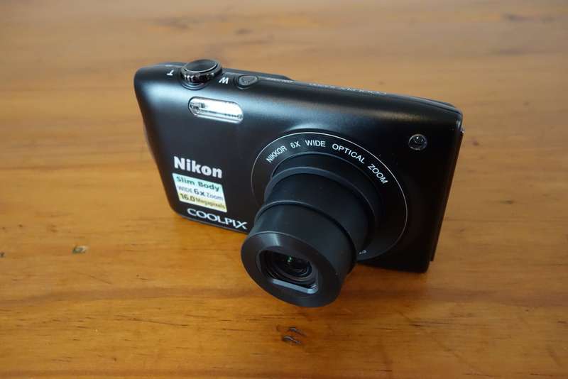 Two old digital point & shoot cameras, Nikon & Canon