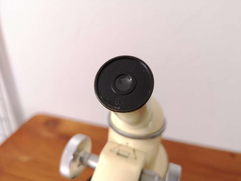 Vintage Swiss-made Wild Heerbrugg field microscope