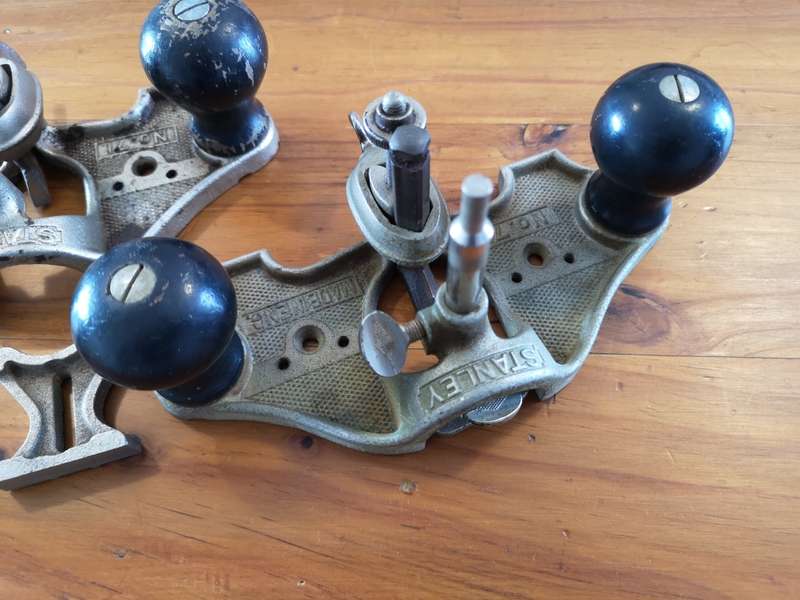 Two Stanley no 71 router planes