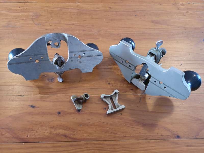 Two Stanley no 71 router planes