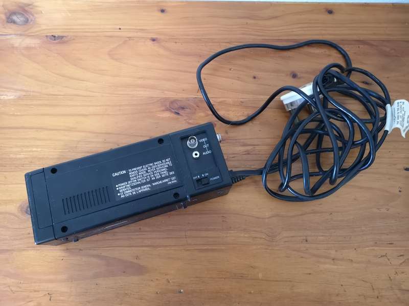 National M7 VHS camcorder