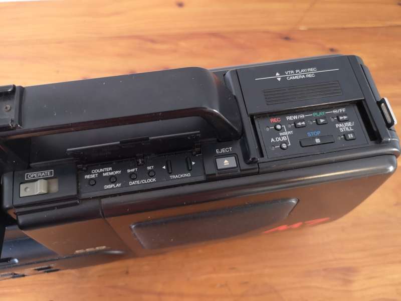 National M7 VHS camcorder