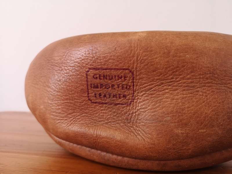 Vintage Super Springbok genuine leather rugby ball