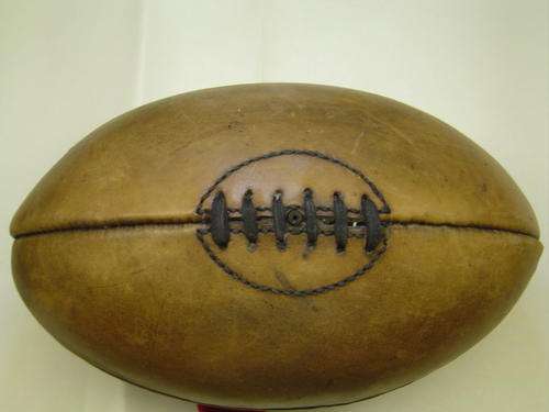Rugby Ball, Genuine Leather.