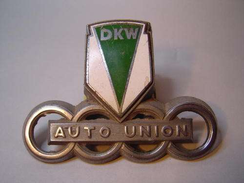 Auto Union DKW Audi Badge Emblem