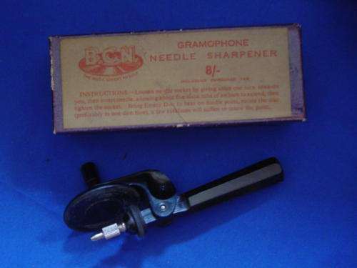 Gramophone Needle Sharpener