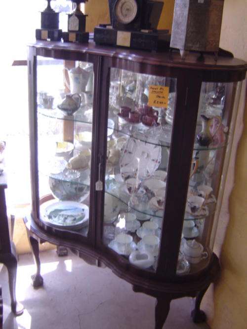 Imbuia Display Cabinet