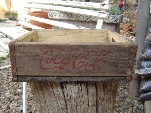 Coca Cola Wooden Crate