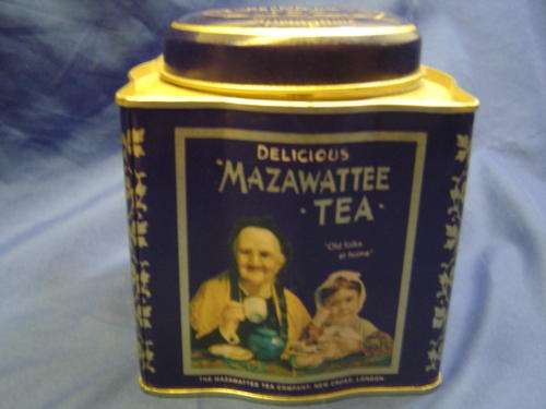 Mazawattee Tea Tin