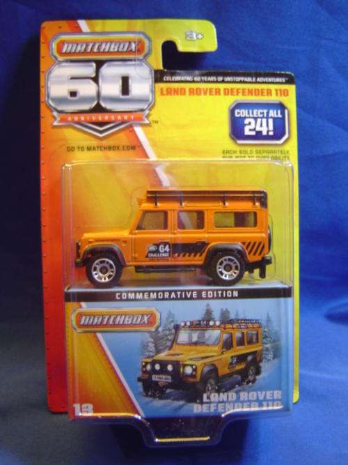 Matchbox commemorative edition Land Rover Defender 110 MIB number 13/60