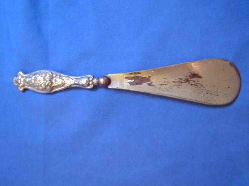 Solid Silver Hallmarked Birmmingham 1907 Shoehorn