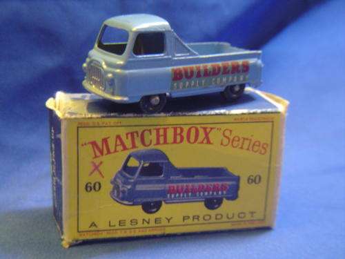 Matchbox Lesney 60 Morris JZ Pick Up Builders Supply Company