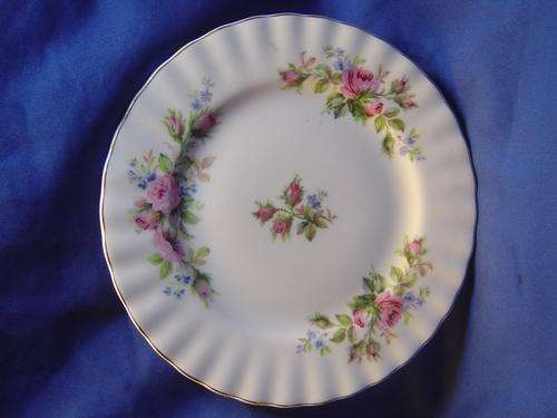 Royal Albert Moss Rose Cake Plate