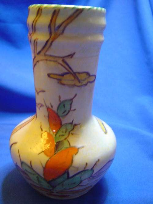 Beswick Ware Vase 193 Agave Cactus desert scene Art Deco C1930's