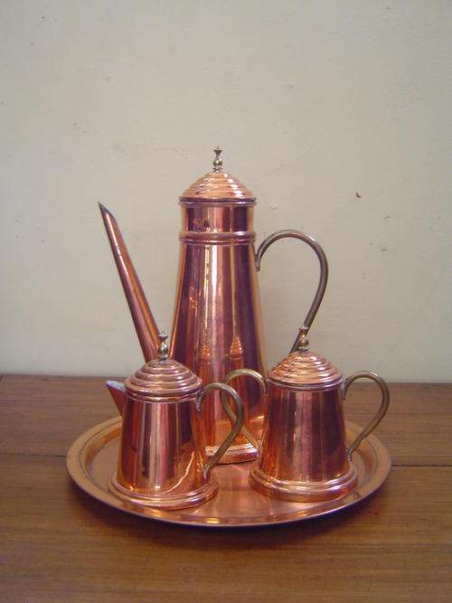 Copper Coffee set