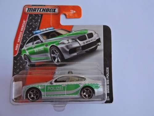 Matchbox BMW M5 POLICE like Hot Wheels