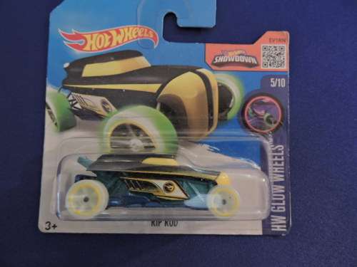 Hot Wheels RIP ROD Treasure Hunt with HW Flame on car & card..