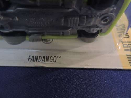 Hot Wheels FANDANGO Treasure Hunt with HW Flame on car & card..