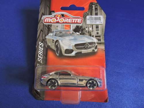 Majorette MERCEDES BENZ AMG GT Chrome Series like Hot Wheels..
