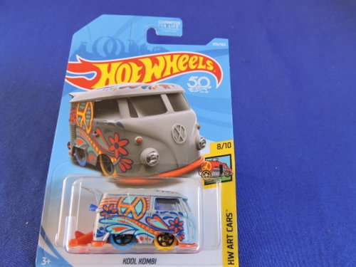 Hot Wheels VW VOLKSWAGEN Kool Kombi (peace flower power)