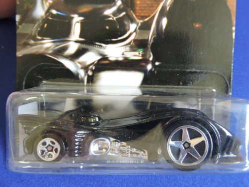 Hot Wheels BATMAN BATMOBILE 2/6 colour collector pictorial long card...